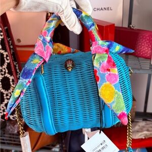 Nwt Kurt Geiger Kensington 💎Basket Boston bag 💎
